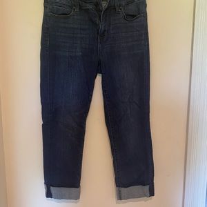 Dark blue, petite capris